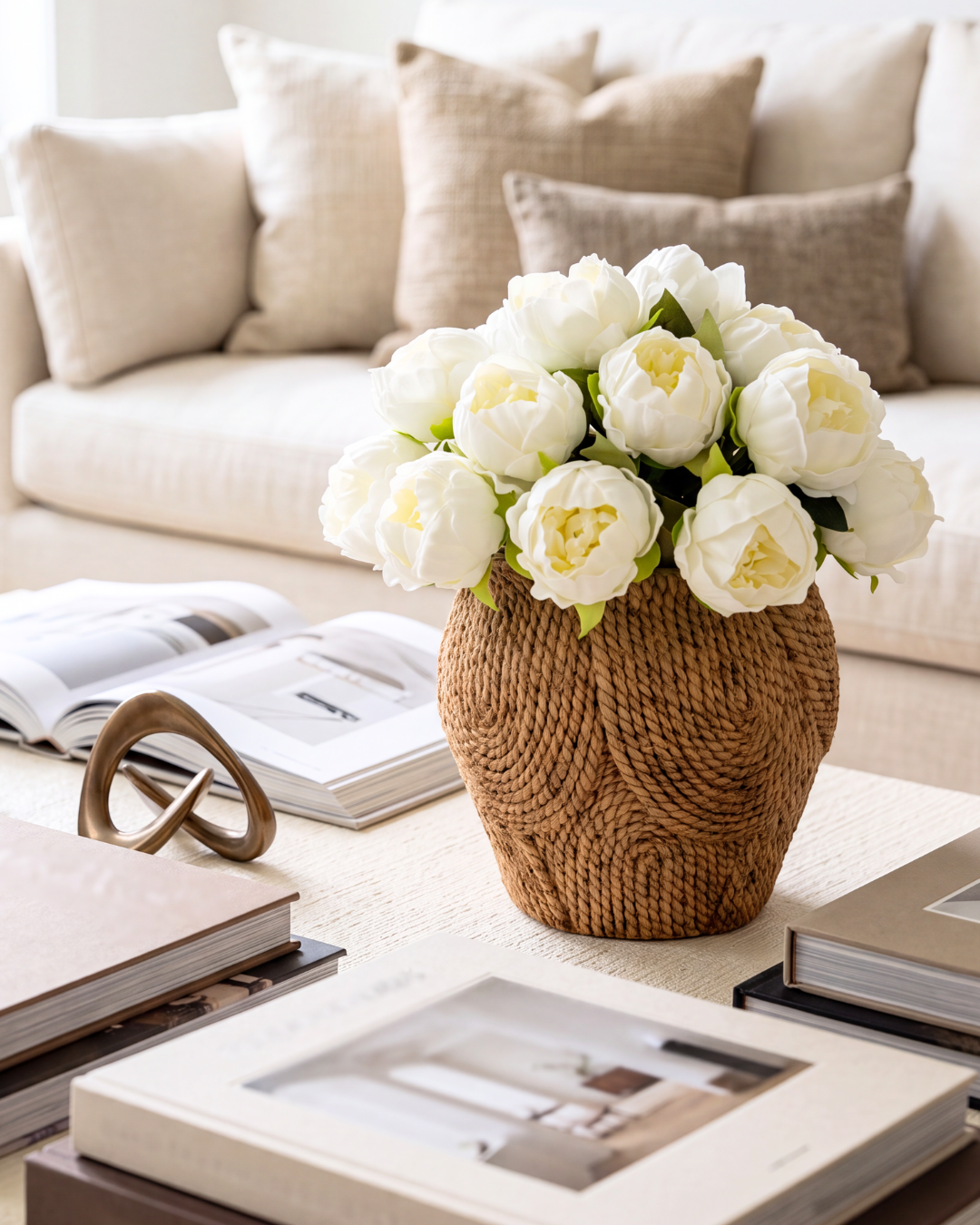 Apolline RealTouch Peony Arrangement