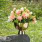 Laurent RealTouch Peach Pedestal Botanical