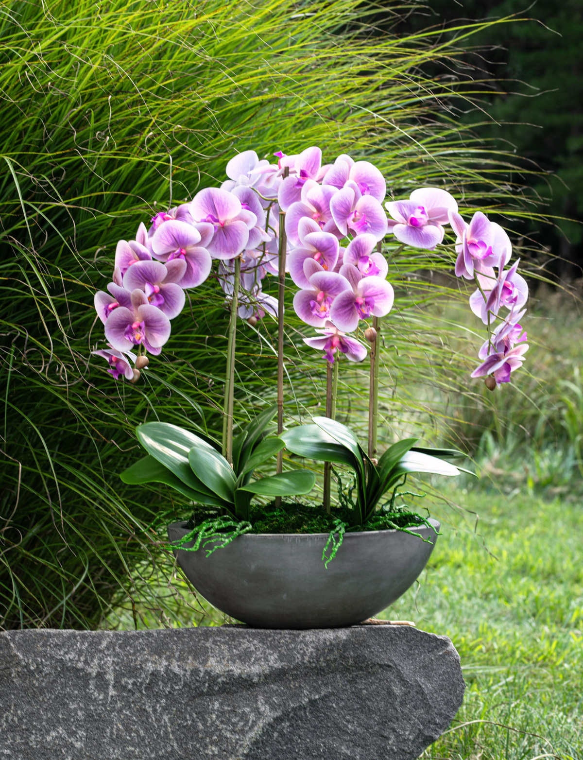 Eleanora RealTouch Orchid Centerpiece