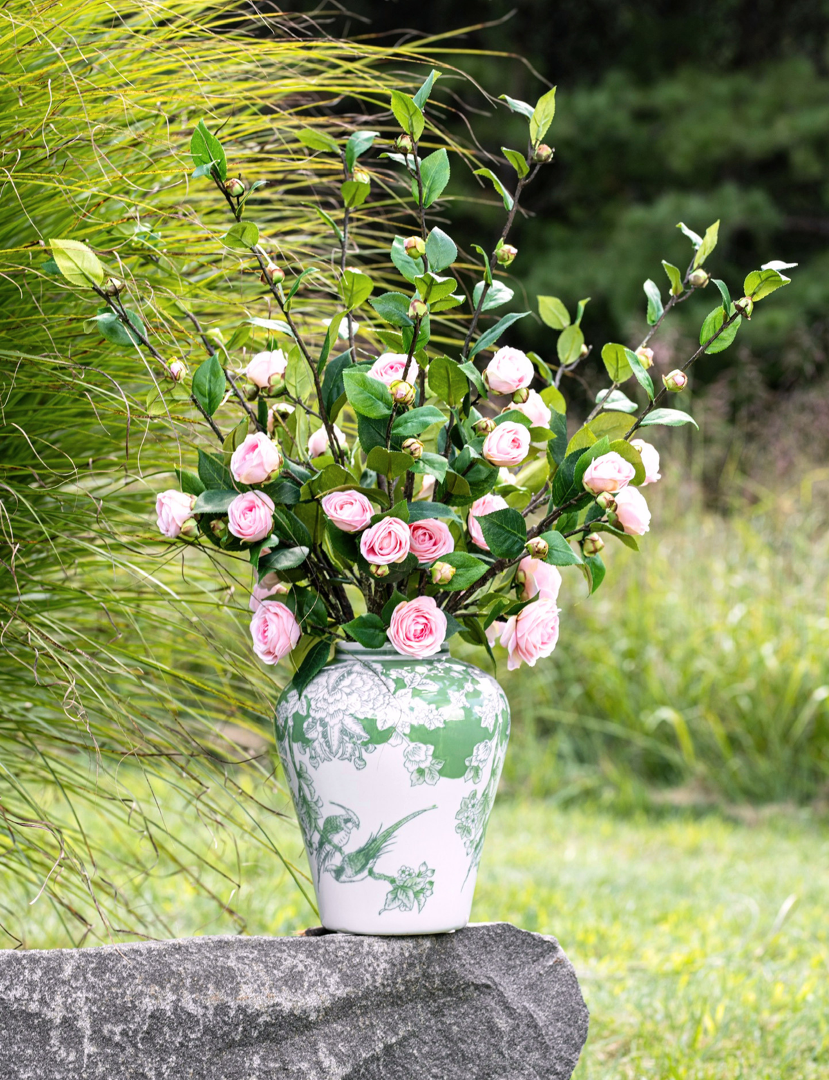 Rosier Toile Rose Arrangement