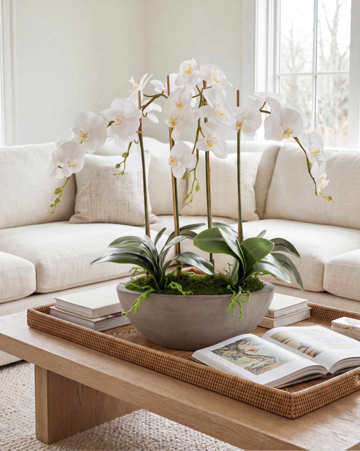 Eleanora RealTouch Orchid Centerpiece