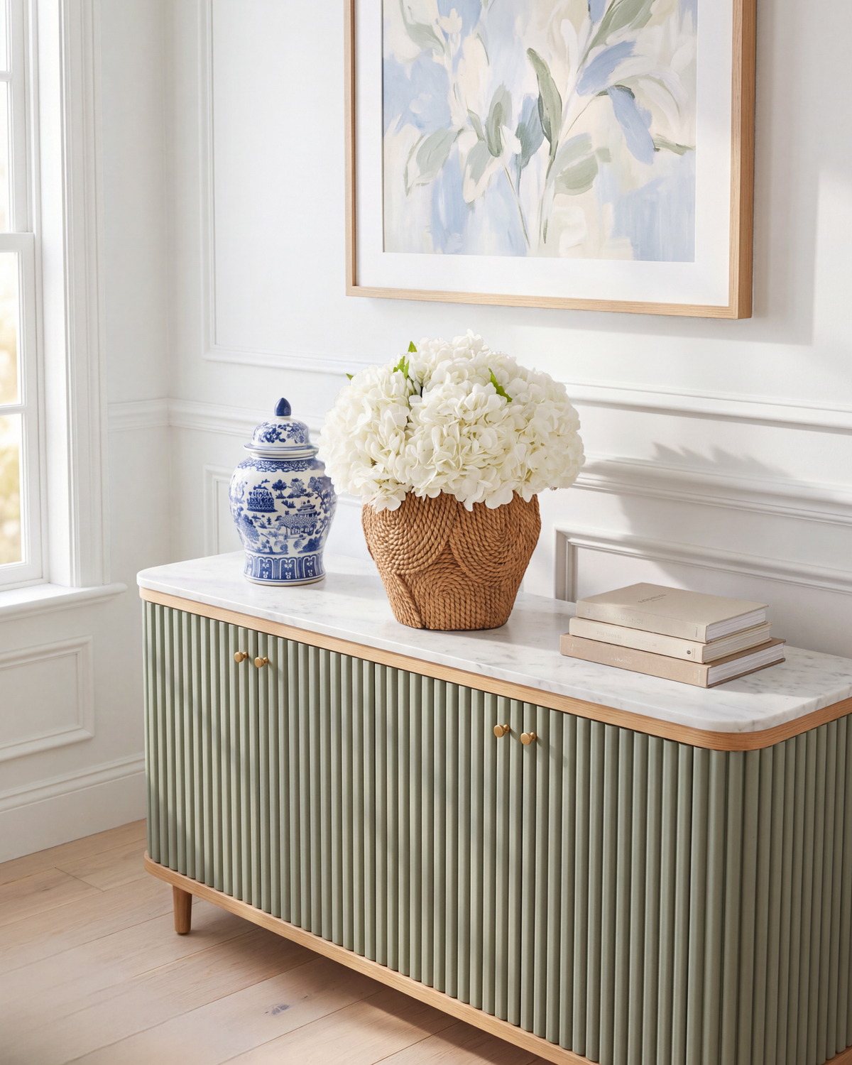 Willow RealTouch Hydrangea Arrangement