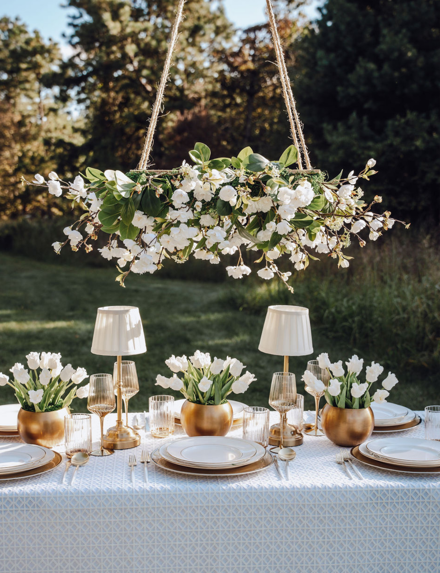 Florienne Cherry Blossom Garden Chandelier - Limited Edition