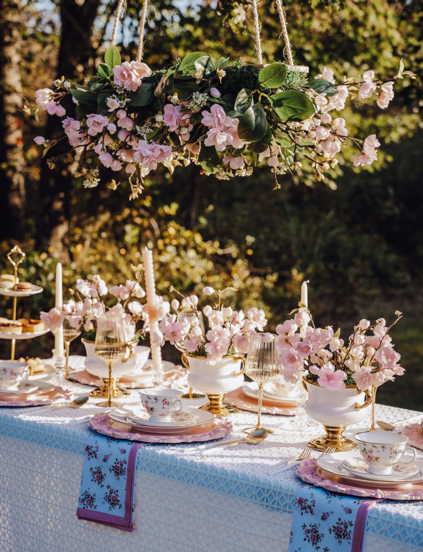 Florienne Cherry Blossom Garden Chandelier - Limited Edition