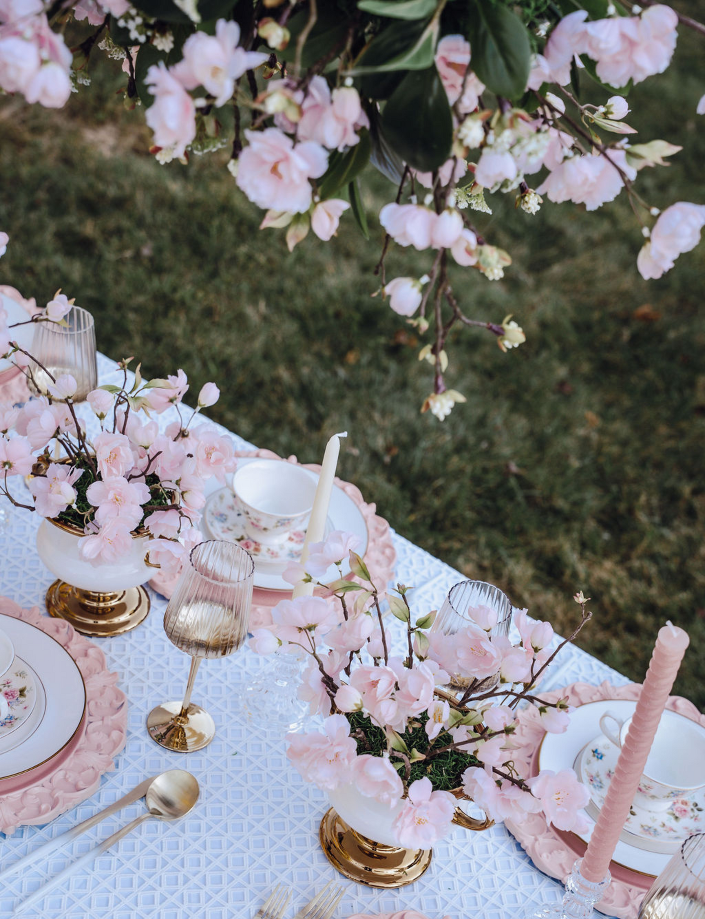 Florienne Cherry Blossom Garden Chandelier - Limited Edition