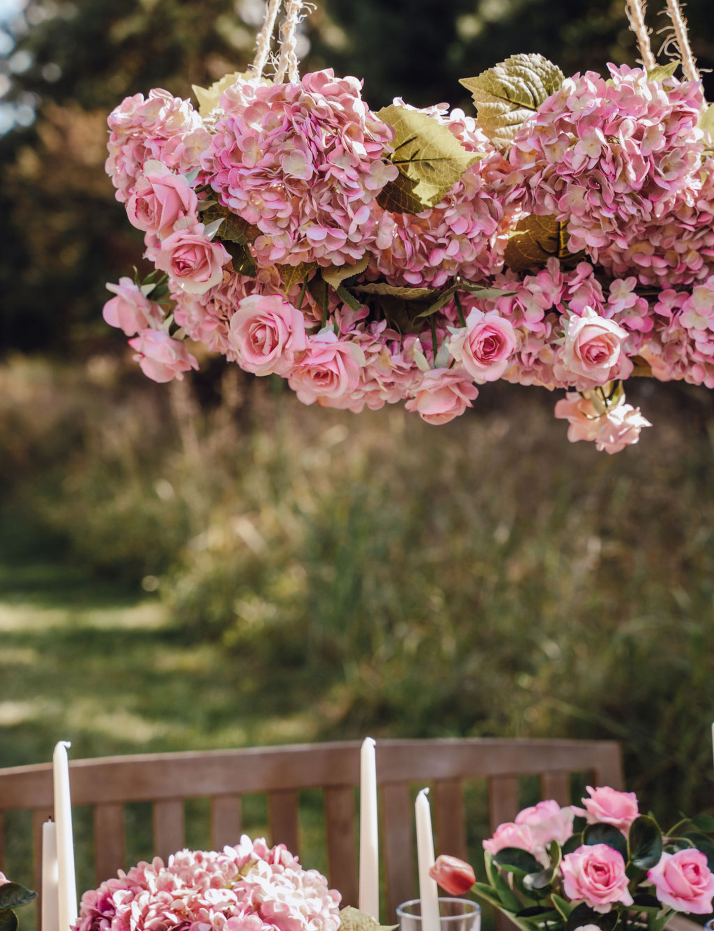 Virelia RealTouch Garden Chandelier