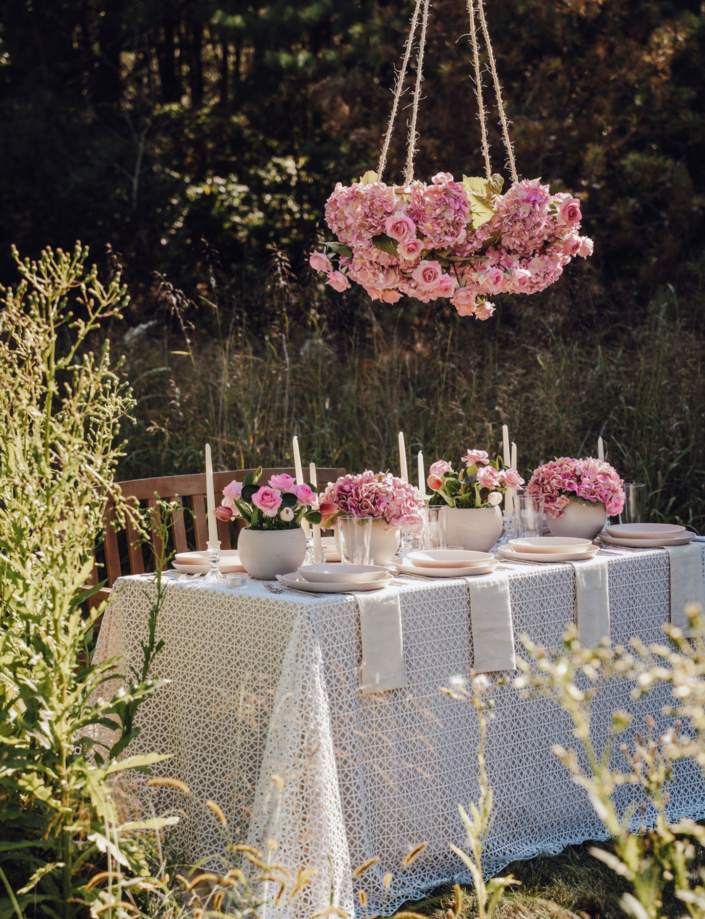 Virelia RealTouch Garden Chandelier