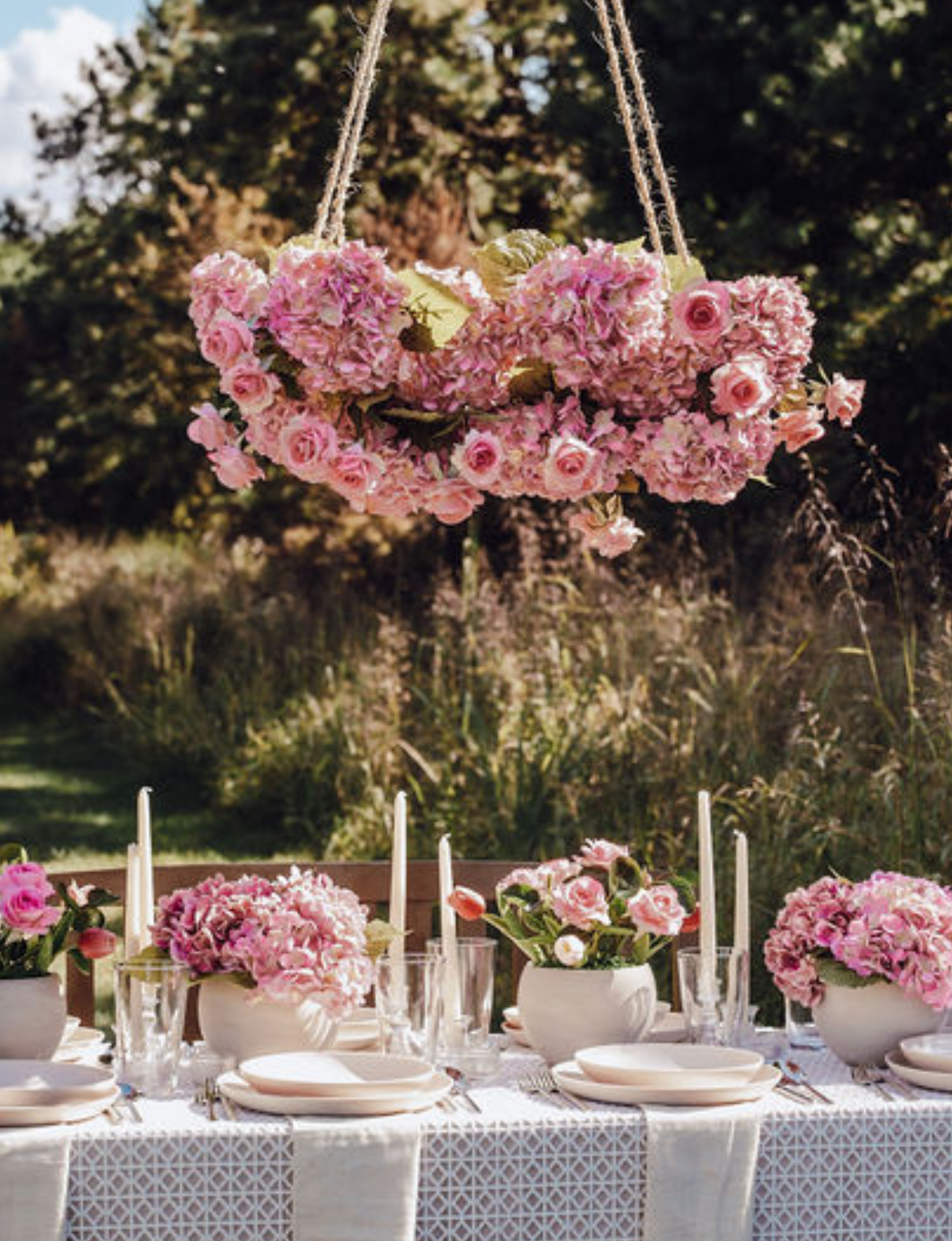 Virelia RealTouch Garden Chandelier