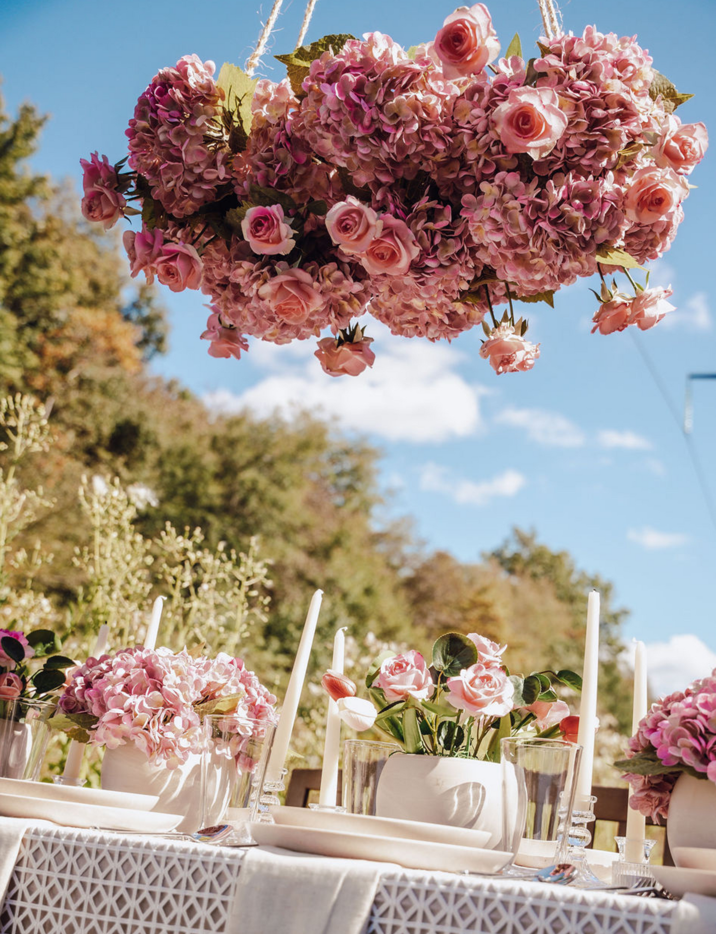 Virelia RealTouch Garden Chandelier