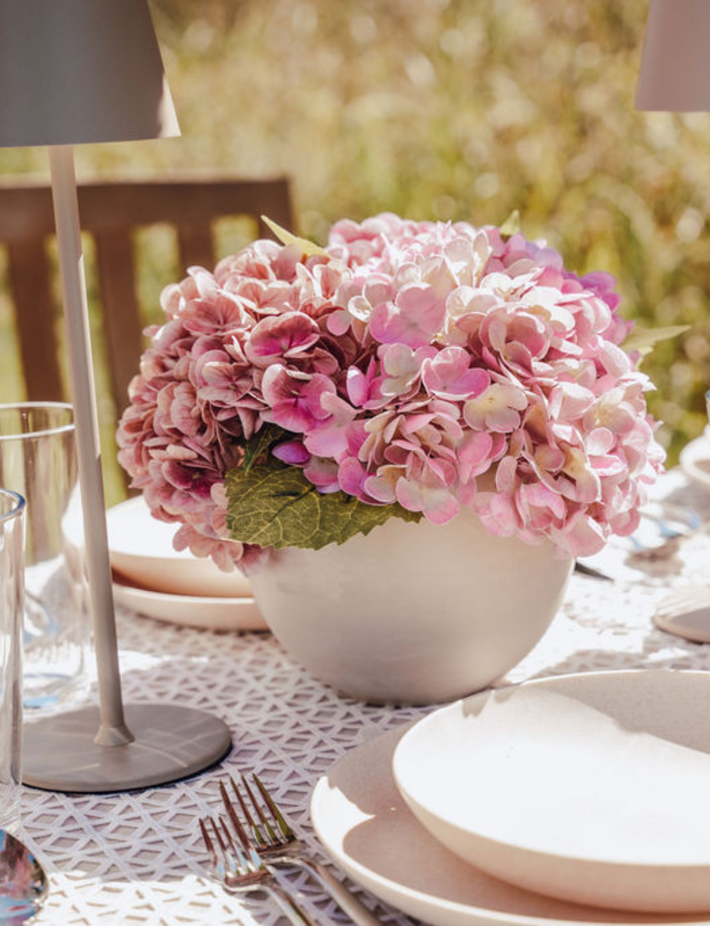 Azalea RealTouch Hydrangea Arrangement