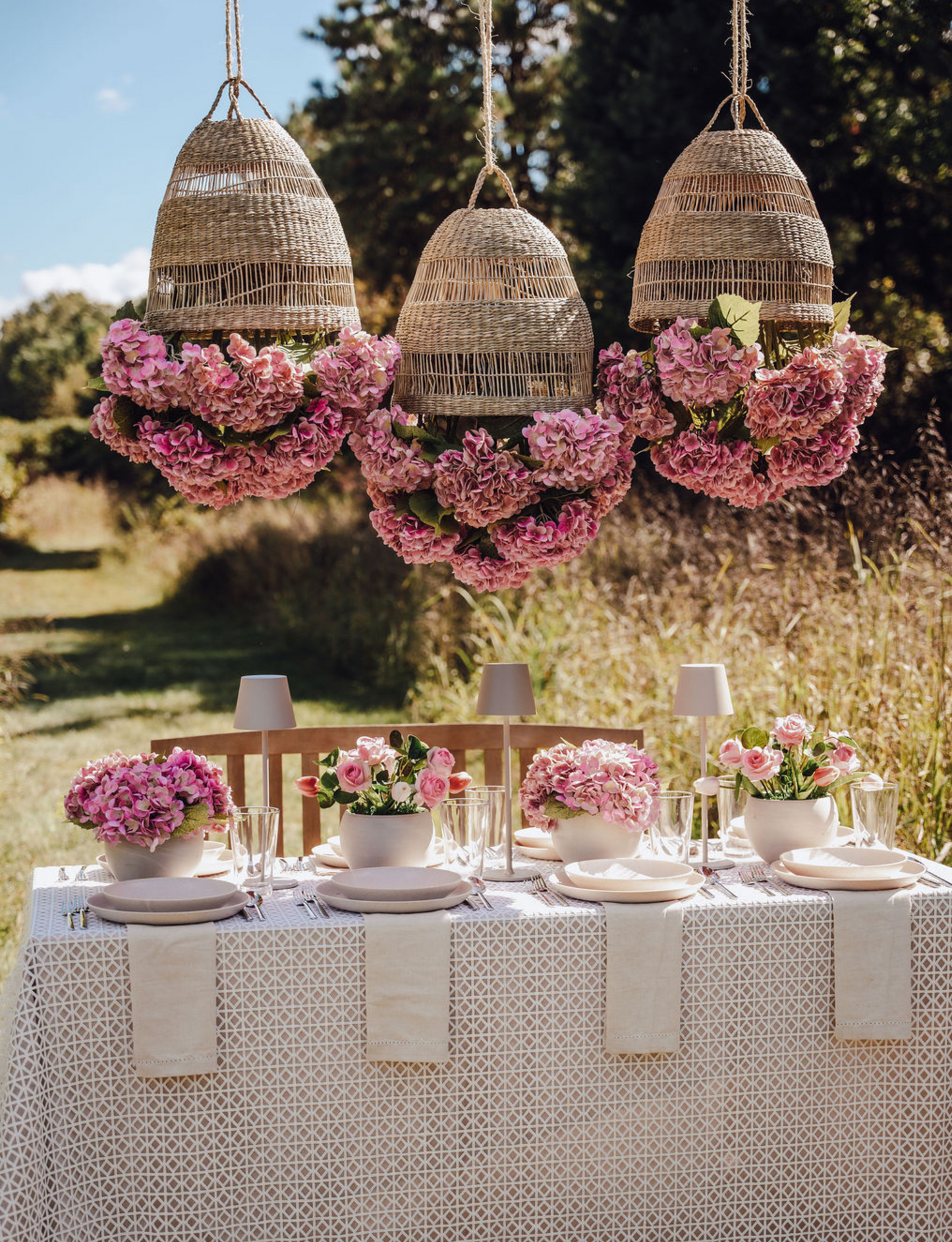Azalea RealTouch Hydrangea Arrangement