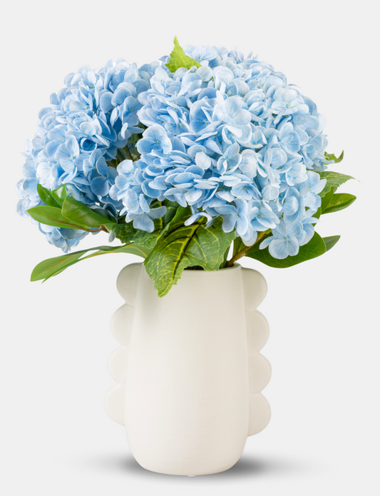 Teddy RealTouch Hydrangea Arrangement