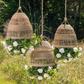 Meliora Rattan Garden Chandelier