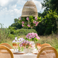 Meliora Rattan Garden Chandelier