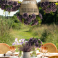 Leonora Rattan Garden Chandelier