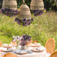 Leonora Rattan Garden Chandelier
