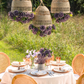 Leonora Rattan Garden Chandelier