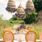 Leonora Rattan Garden Chandelier