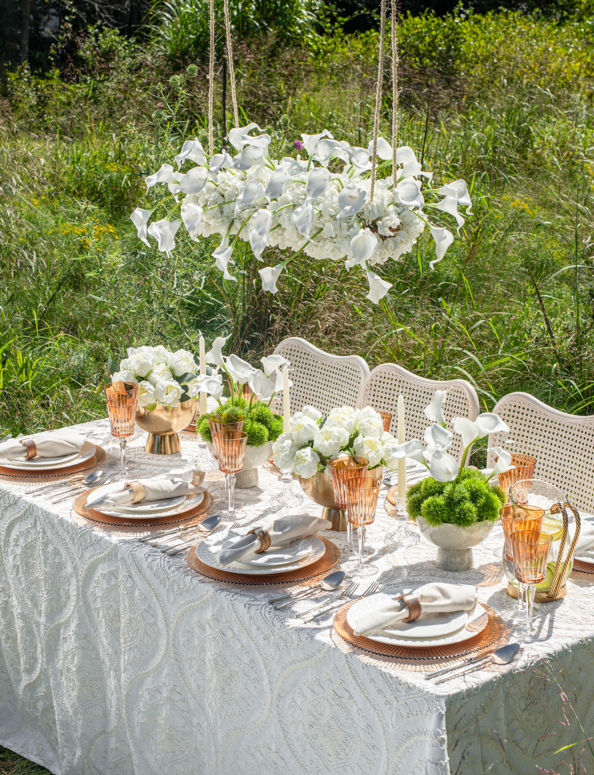 Plato RealTouch Calla Lilly Arrangement