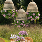 Meliora Rattan Garden Chandelier